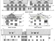 Wohnung Nummer 1 Erdgeschoß mit Terrasse und Ferienwohnung Genehmigung Standard KFW 55 - Pfronten