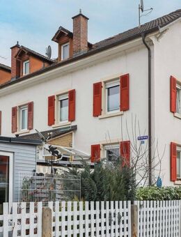 Reihenendhaus (Köchlin) mit Stellplatz und gepflegtem Garten-zentrumsnah gelegen! - Lörrach