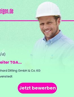 Bauleiter TGA (m/w/d) - Jevenstedt