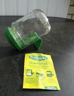 Rapunzel BioSnacky Keimglas für Sprossenzucht 14 cm 3,- - Flensburg