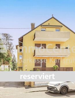 3-Zimmer-Etagenwohnung mit Balkon, Garage und moderner Ausstattung - Karlsruhe