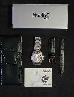 Swiss Made Marcello C Nettuno 3 Silber - Hamburg Harburg