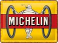 Schönes Michelin Männchen Blechschild Bibendum 15x20 cm in 20095