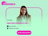 Expert (m/w/d) R&D Analytics in Voll- oder Teilzeit - Frankfurt (Main)