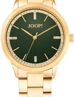JOOP! Quarzuhr 2035052, Armbanduhr, Damenuhr, analog, Edelstahlarmband