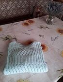 Damen Pullover Langarm, türkis in 51503