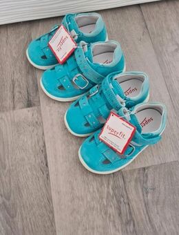 Superfit 2 x Sandalen Sommer blau NEU Etikett Gr. 21 - Berlin