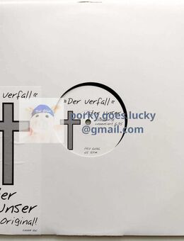 Der Verfall – Vater Unser 1999 Promo 12" Vinyl Hard Trance - München Bogenhausen