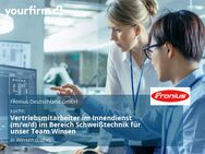 Vertriebsmitarbeiter im Innendienst (m/w/d) im Bereich Schweißtechnik für unser Team Winsen - Winsen (Luhe)