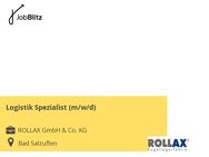 Logistik Spezialist (m/w/d) - Bad Salzuflen