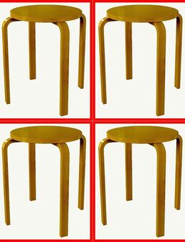 4 STAPELHOCKER ( ''FROSTA'' von IKEA ) - VINTAGE - Köln