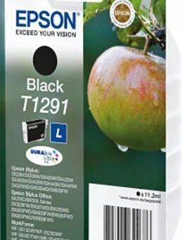 Epson T1291 Tintenpatrone (original Druckerpatrone T1291 schwarz C13T12914012)