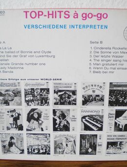Top-Hits a gogo-Vinyl-LP,bellaphon,Rar ! - Linnich