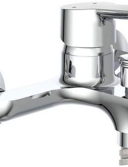 Schütte Wannenarmatur Vico Mischbatterie Badewanne, Wasserhahn Bad, Wannenarmatur in Chrom