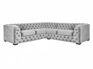 Guido Maria Kretschmer Home&Living Chesterfield-Sofa KALINA L-Form, hochwertige Chesterfield-Ausführung, sehr hochwertige Verarbeitung