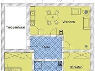 Helle und offene DG Wohnung, 3 Zimmer, komplett renoviert, Südwest-Balkon - Dortmund