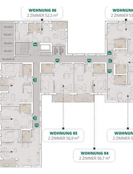 Fischerbach: Attraktive 2-Zimmer-Wohnung für Senioren - Fischerbach