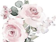 queence Wandtattoo Charleen (1 St), Rosen, selbstklebend, Wandsticker, Sticker, groß
