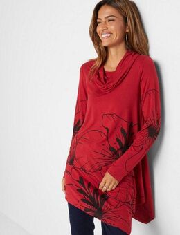 bonprix Longshirt Longshirt mit Rollkragen