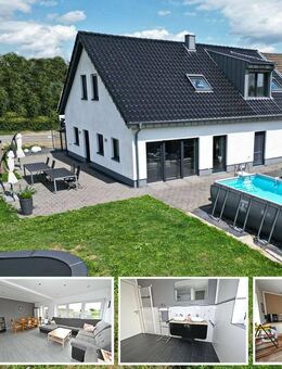 Wohnglück im Grünen - modernes Einfamilienhaus mit genehmigter Ausbaureserve auf großem Grund ! - Goch