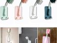 Selbstklebend Duschkopfhalter Dusch Halterung Weiß Grün Rosa Wandbrausehalter 9,90* in 78052