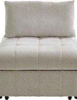 ATLANTIC home collection Sofa Fabio, Schlafsessel mit Sitztiefenverstellung