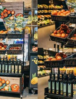 Obst-Gemüse-Station Regal Verkaufsstion Supermarket Kiosk 80x60cm - Troisdorf