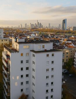 Helle 1-Zimmer-Wohnung mit traumhaftem Ausblick und TG-Stellplatz in Oberrad - Frankfurt (Main)
