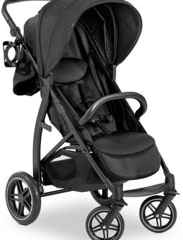 Hauck Kinder-Buggy Rapid 4D, schwarz, mit Getränkehalter und schwenk- und feststellbaren Vorderrädern
