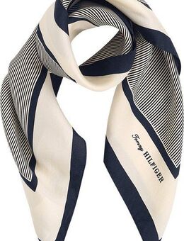 Tommy Hilfiger Modetuch TH ELEVATED FLAG SILK SQUARE