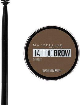 MAYBELLINE NEW YORK Augenbrauen-Gel Tattoo Brow Pomade Pot, mit hochpigmentierter Formel
