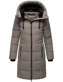 Marikoo Winterjacke Natsukoo XVI Stepp Mantel mit großer Kapuze