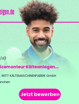 Servicemonteur (m/w/d) Kälteanlagen - München