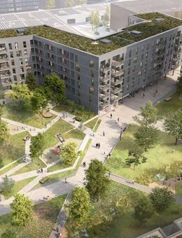 Urban wohnen, grün genießen - moderne 3 Zimmer Wohnung mit Terrasse und offener Küche - Düsseldorf