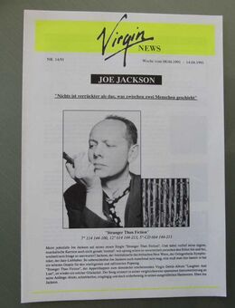 Virgin News 14/1991 u.a. Joe Jackson - Münster