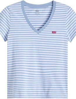Levi's® V-Shirt PERFECT VNECK mit Mini-Batwing-Logostickerei