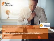 Buchhaltungs-Assistent (m/w/d) in Teilzeit - Barbing