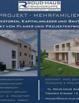 + EXKLUSIVES MEHRFAMILIENHAUS-PROJEKT! + - Eschbronn