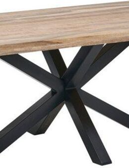 Stolkom Sp.z.o.o. Esstisch Veneti, 200 cm breit in Bootsform, Tisch Mango Massivholz