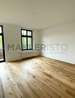 **Erstbezug in Reudnitz: Moderne 2-Zimmer-Wohnung mit Einbauküche & Balkon** - Leipzig