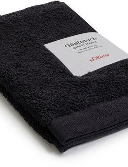 s.Oliver Gästehandtuch s.Oliver, Premium Qualität, 600 gr/m², auch als Sets erhältlich, Walkfrottier (1-St), große Farbauswahl, auch als Duschtuch, Waschhandschuh, Handtuch