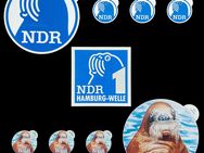 Alte Aufkleber Sticker 80/90er Jahre - überwiegend Hamburger Raum / TV - NDR - Sport - Kinder - Hamburg Hamburg-Nord