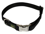 HUNTER Halsband Vario-Basic Alu-Strong, schwarz - Größe L: 40 - 55 cm Halsumfang