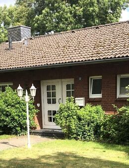 Stilvoller, barrierearmer Bungalow mit Wintergarten, Kamin und gemütlicher Terrasse - Otterndorf