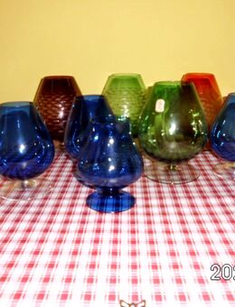 Farbige DDR Cognac Schwenker - Halle (Saale)