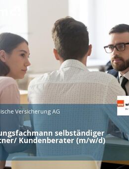 Versicherungsfachmann selbständiger Juniorpartner/ Kundenberater (m/w/d) - Dortmund