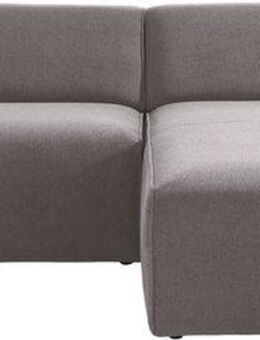 Home affaire Ecksofa Noord mit Kedernaht, Breite 227 cm, L-Form, Cord, Struktur, Webstoff, mit Wellenunterfederung, Massivholzrahmen