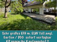 Sehr großes EFH m. ELW toll angl. Garten,DGG sofort verfügbar, Kaufpreis gegen Gebot! - Beimerstetten