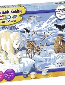 Ravensburger Malen nach Zahlen Tiere der Arktis, Made in Europe