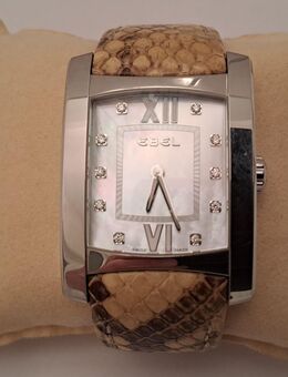 Ebel Damenuhr Brasilia, Stahl, Perlmutt Brillant, Ref. A169825 - Essen